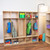 Wood Designs WD51254 5 Section Locker, 54"W 
