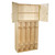 Wood Designs WD56800 Coat Locker Vertical Storage Cabinet