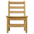 Wood Designs Hardwood Ladderback 15 Chair, Carton of 2