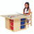 Wood Designs WD85003 Cubby Table with 12 Color Trays