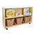 Contender C12600F-C5 Shelf Storage, 28¾"H, Assembled w/Casters