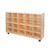 Contender C14503F-C5 20 Tray Storage w/Assorted Trays, Assembled w/Casters