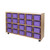 Contender C14509F-C5 20 Tray Storage without Trays, Assembled w/Casters