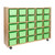 Contender C16009F-C5 25 Tray Storage without Trays, Assembled w/Casters