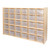 Contender C16031F 30 Tray Storage w/Translucent Trays, Assembled