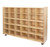 Contender C16033F-C5 30 Tray Storage w/Assorted Trays, Assembled w/Casters