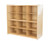 Contender C16129  Birch 12-Cubby Storage Unit w/out Tubs-RTA