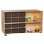 Contender C16602F Double Mobile Storage w/12 Chocolate Trays-Assembled