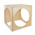 Contender C29029BN Giant Crawl Thru Play Cube (Imagination Cube) w/Brown Cushion
