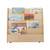 Contender C34230F-C5 Mobile Double Sided Book Display, Assembled w/Casters 