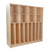 Contender C50848F  Birch Neat-N-Trim Lockers (46.75"W) Assembled