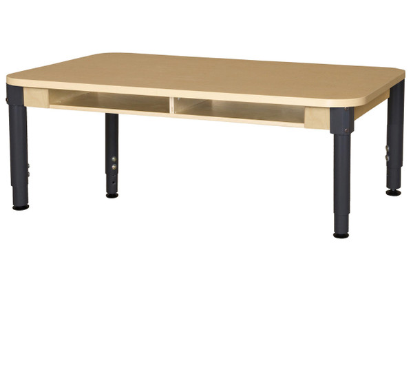 HPL3660DSKA1217 36 x 60 Four Seater High Pressure Laminate Desk with Adjustable Legs 12-17
