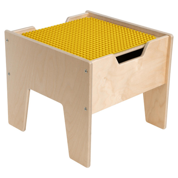 2-N-1 Activity Table with Yellow DUPLO® Compatible Top - RTA