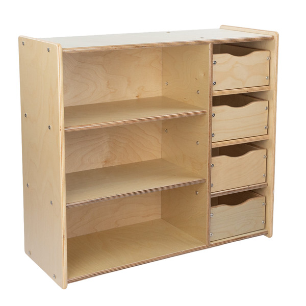 Contender Storage Center with Drawers - RTA