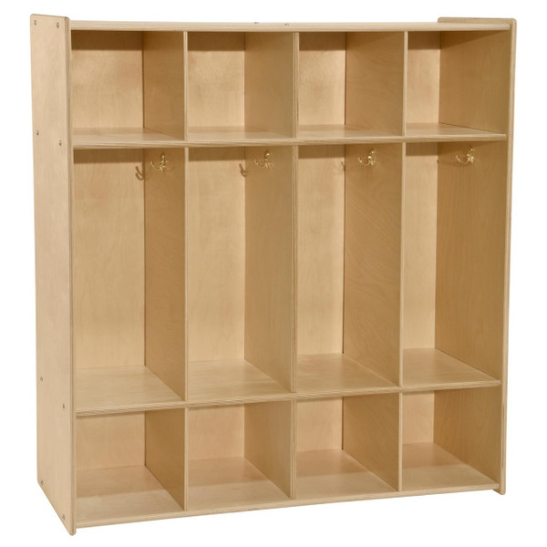  Contender Four Section Locker - Assembled 