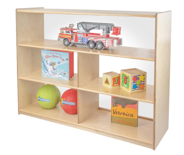 Natural Environments WD13630AC Versatile Shelf Storage w/Acrylic Back - 38"H 