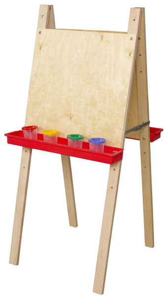Wood Designs WD19000 Double Adjustable Easel with Plywood