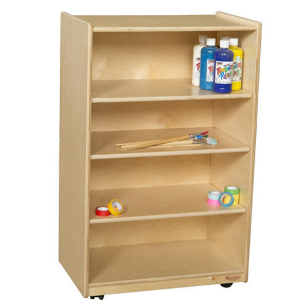 Wood Designs WD990333 Mobile Shelf Storage