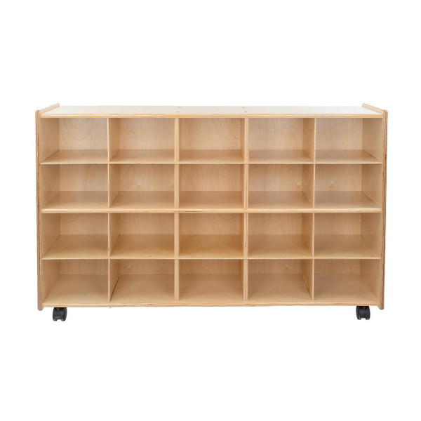 Contender C14509F-C5 20 Tray Storage without Trays, Assembled w/Casters 