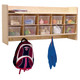 C51409 Wall Hanging Cubby Storage without Trays - WoodDesigns