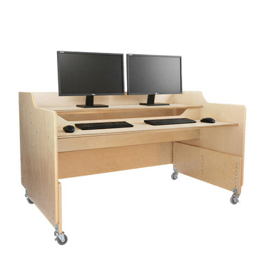 C41048 Mobile Computer Desk, RTA - 48