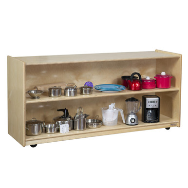 WD12624-58 Wide Shelf Storage - WoodDesigns