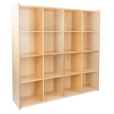 Contender Big Cubby Storage with 16 Cubbies - RTA - WoodDesigns