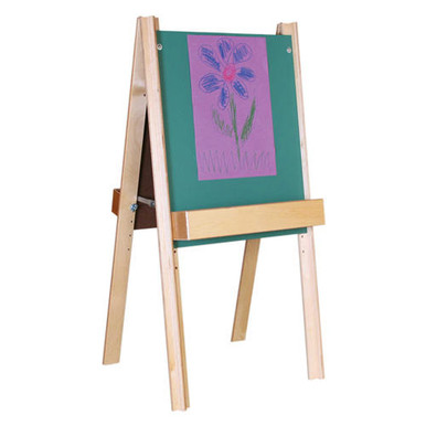 WD17500 Toddler Size Double Chalkboard Easel - WoodDesigns