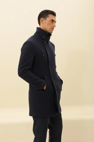 Muški slim-fit kaput 4514701-6