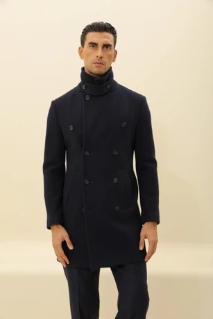 Muški slim-fit kaput 4514701-6