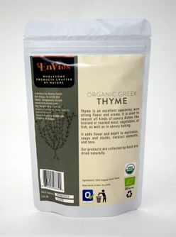 EnVios organic Greek thyme pouch, 40 g — view 2