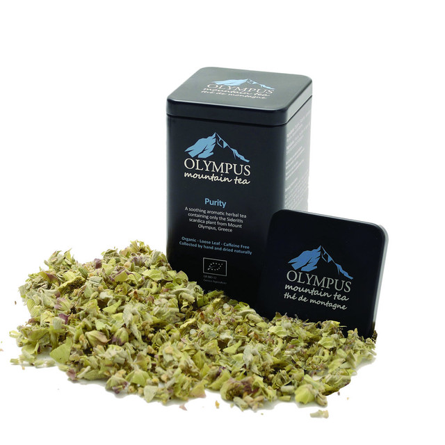 OLYMPUS Purity organic Greek mountain tea tin, 50 g — view 1