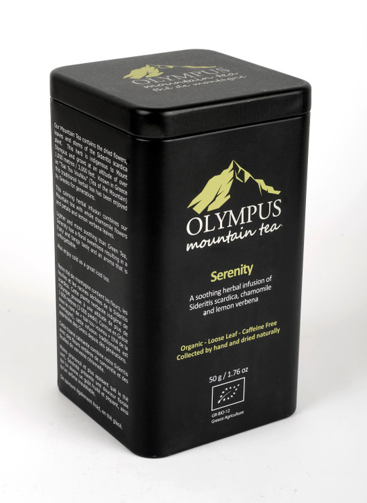 OLYMPUS Serenity organic Greek mountain tea blend tin, 50 g — view 1