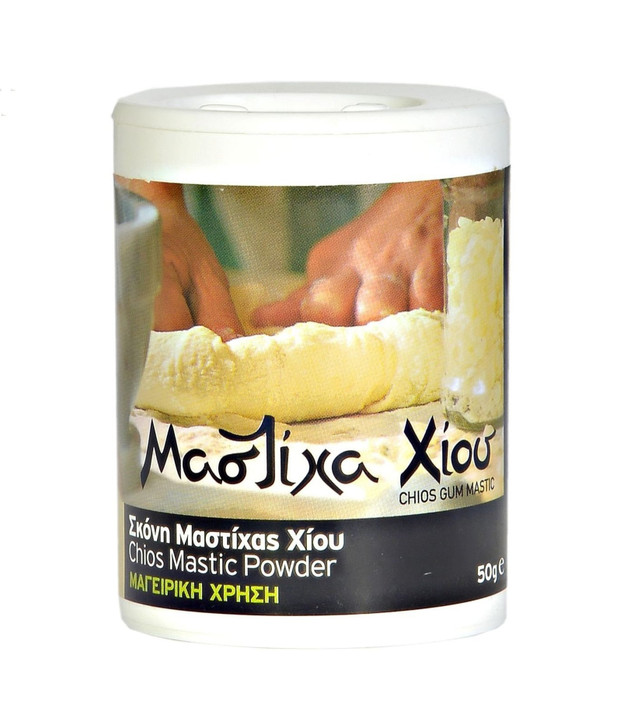Chios Mastiha cooking powder package, 50 g