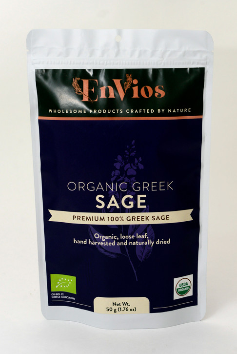 EnVios organic Greek sage pouch, 50 g — view 1