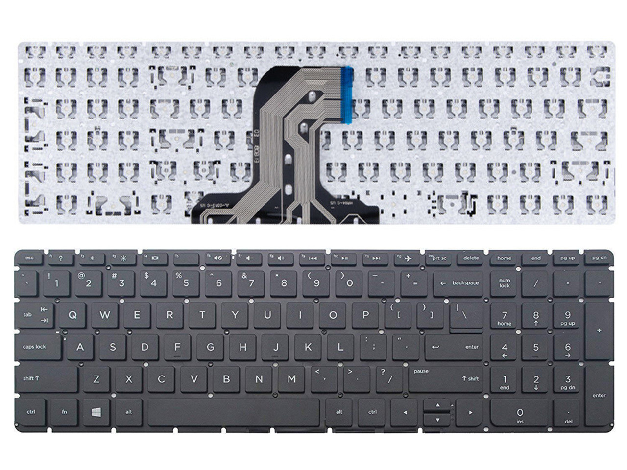 New HP 15-AY009DX US Laptop Keyboard