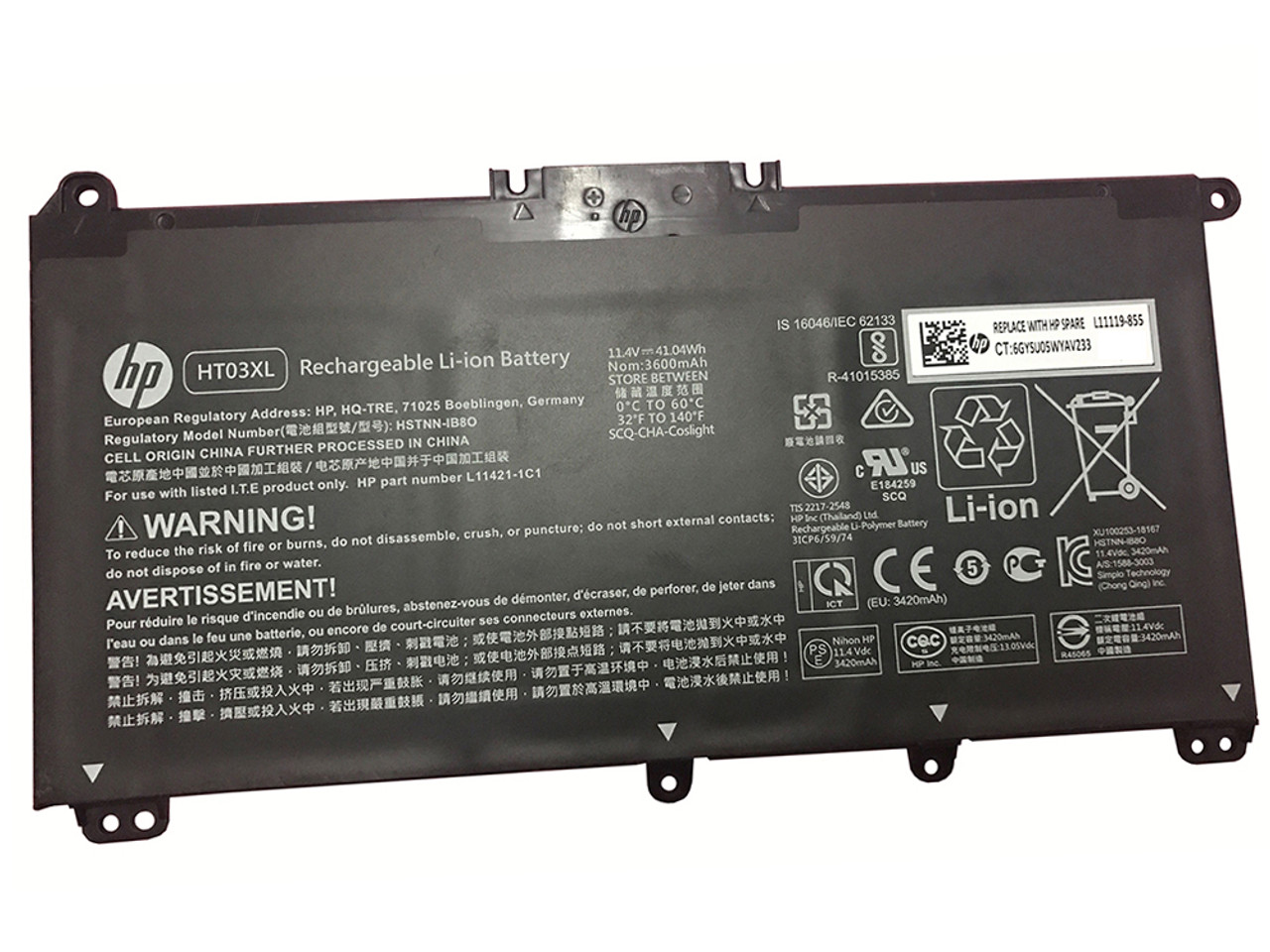 New Orig Genuine Hp Pavilion 15 Da0078nr 15 Da0079nr Notebook Battery Reliablelaptopparts 1733