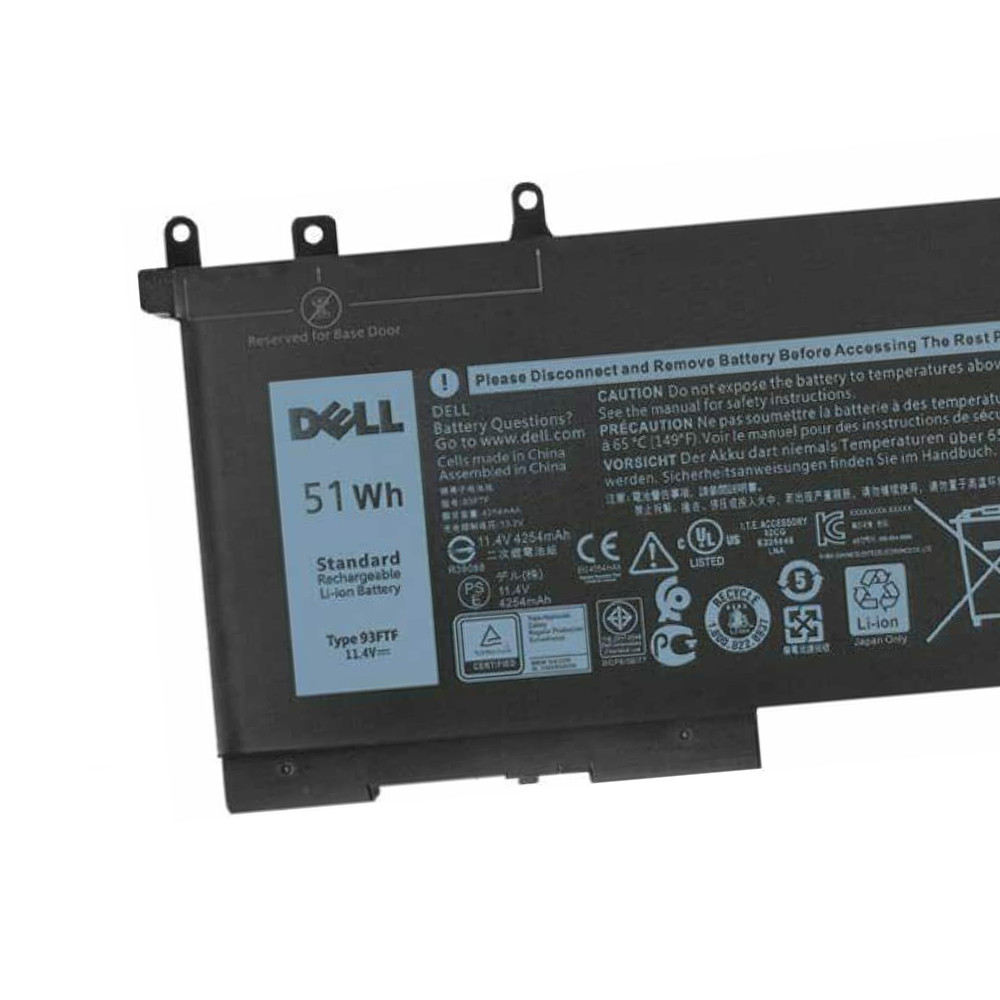 New Genuine Orig 11.4V 51WH Dell Latitude 5590 15-5590 Laptop