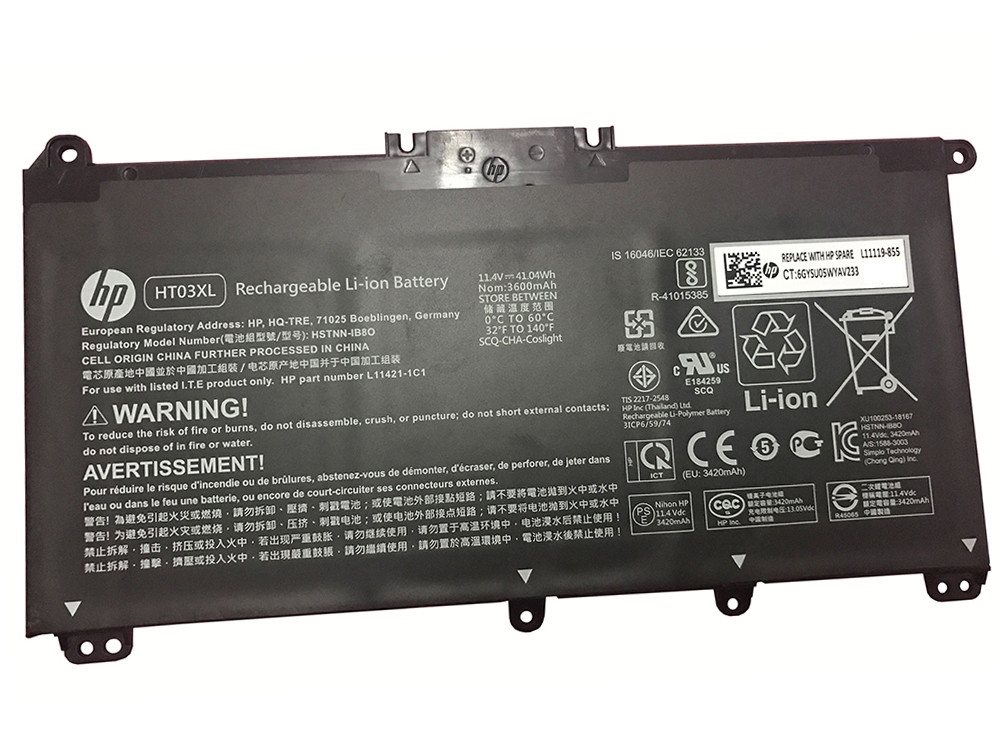 Orig New Genuine HP 14-DK1003DX 14-DK1013DX Laptop Battery