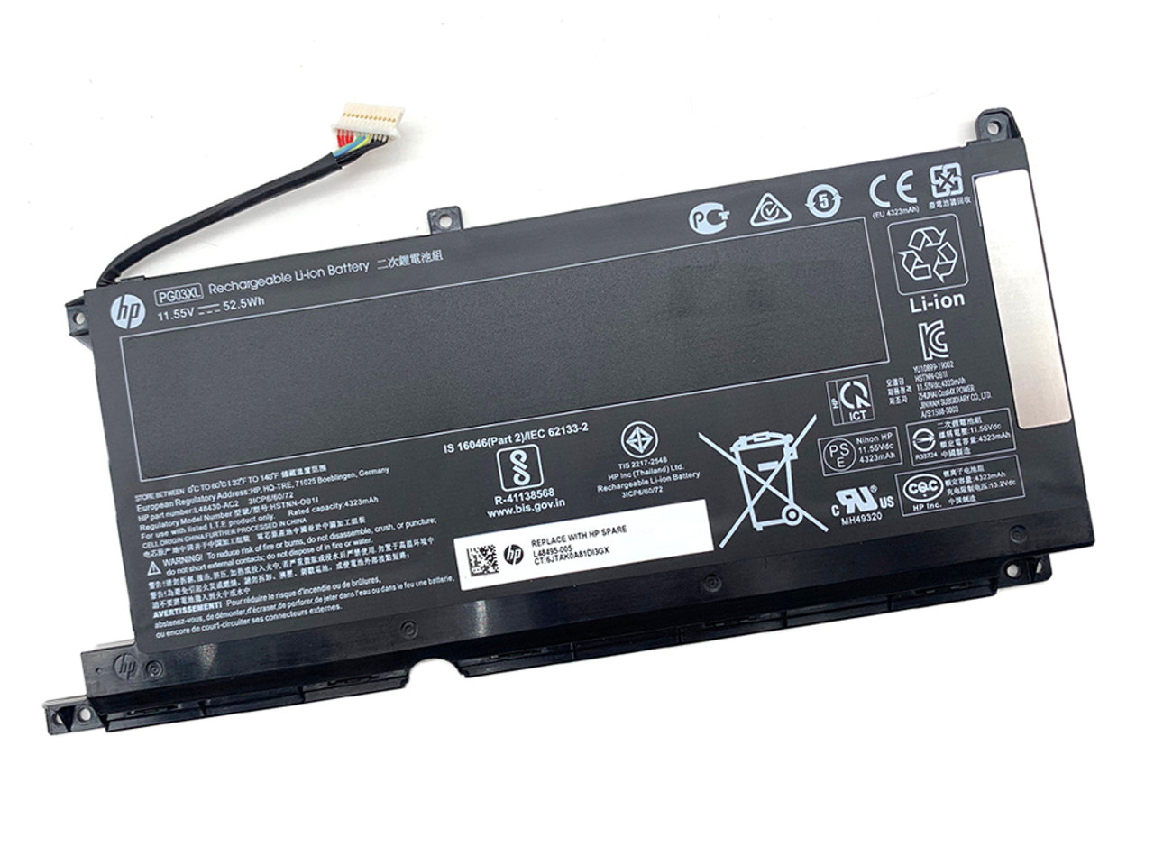 Original New HP Pavilion 15 DK0056WM 15 DK0096WM Laptop Battery