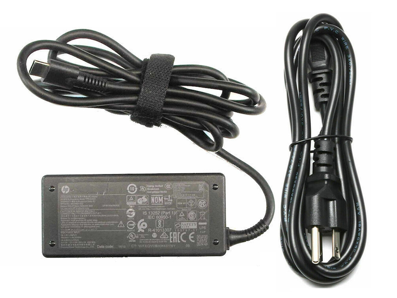 New Genuine HP Chromebook X360 14C-CA0053DX USB Type-C AC Adapter Charger