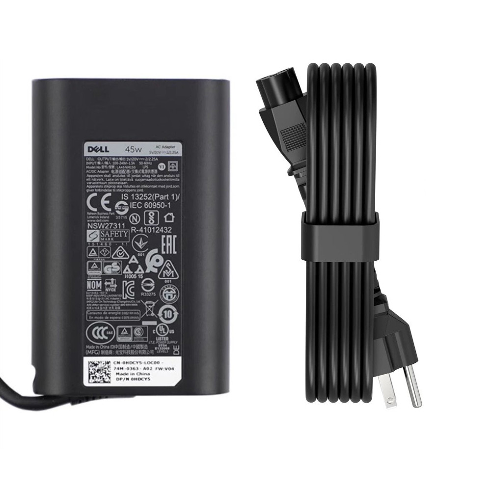 New Genuine 45W Dell DA45NM180 0WC0RY 036HFH 0WCRPM USB-C AC