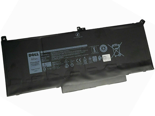 New Orig Genuine 7.6V 60Wh Dell F3YGT 2X39G DM3WC Battery