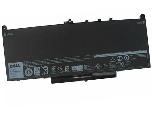 New Genuine Orig 7.6V 55WH Dell J60J5 J6OJ5 Laptop Battery
