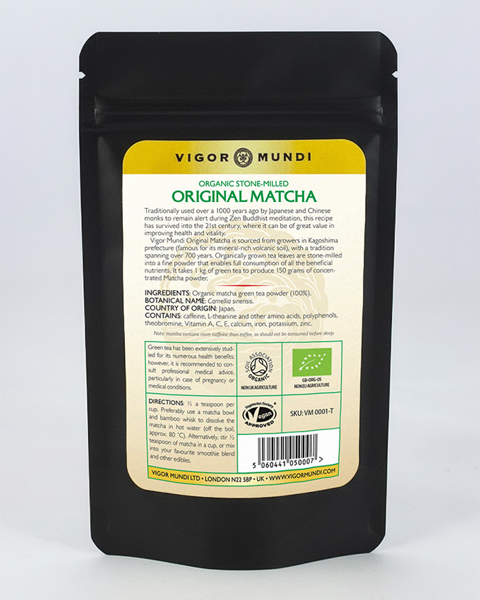  Raw Organic Stone-milled Original Matcha