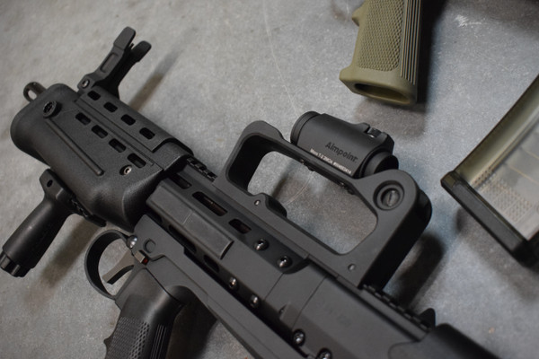 Carry handle iron sight set (Micro mount)