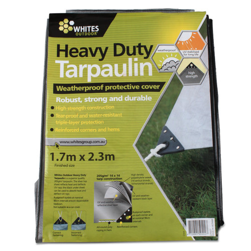 Heavy duty tarp 1.8mx2.4m