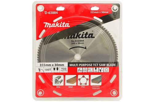 Makita Multi Purpose TCT Saw Blade 185mm x 30 x 60T - Circular Saw