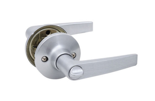 Door Handles Chesapeake Satin Chrome Privacy Lever