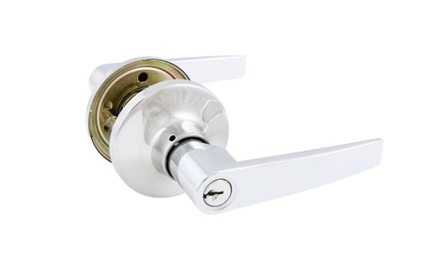 Door Handles Chesapeake Chrome Plated Entrance Lever